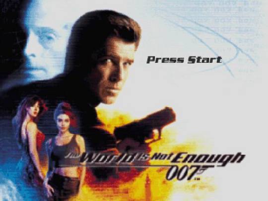 007 - The World is Not Enough Title Screen